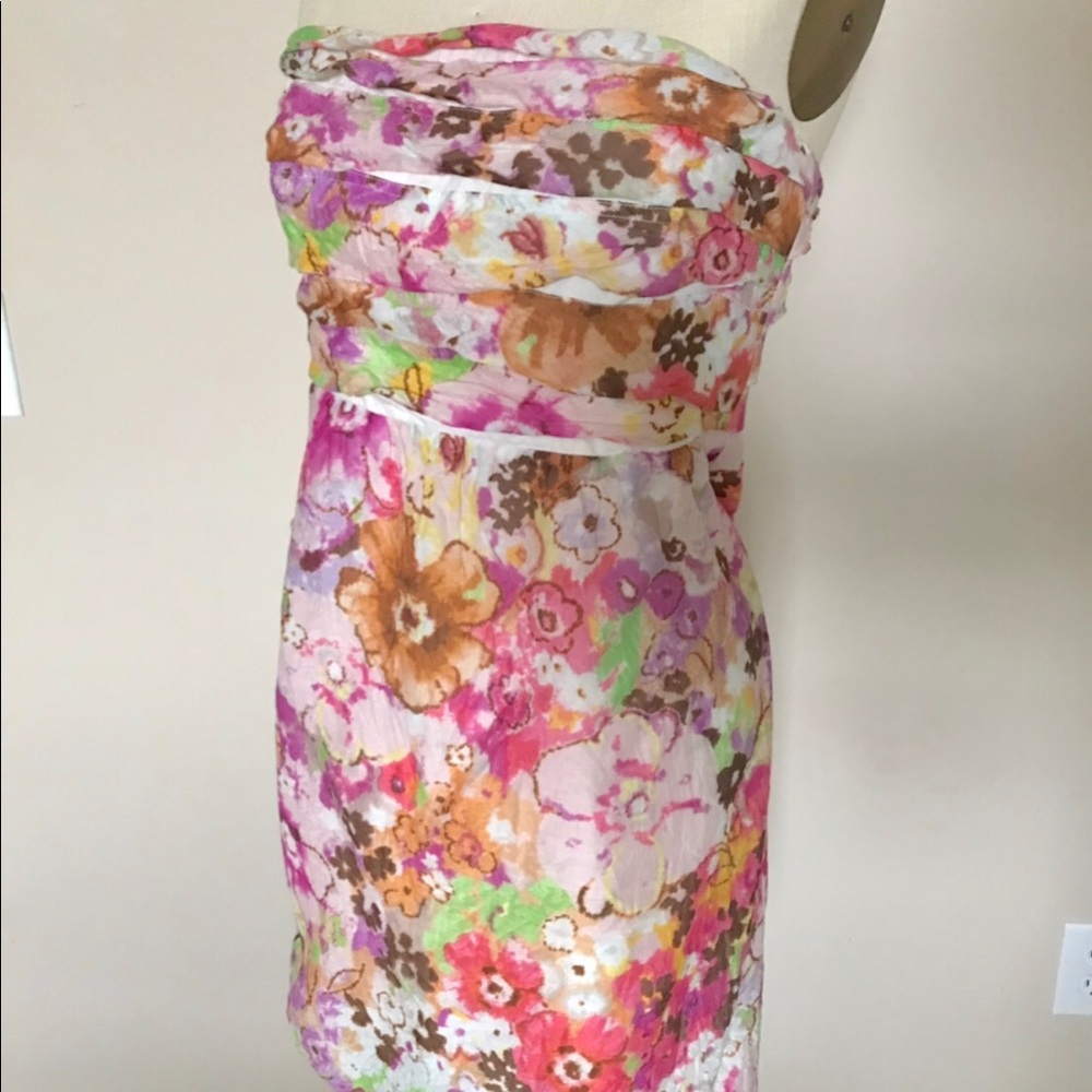 J Crew floral print dress, size 10.